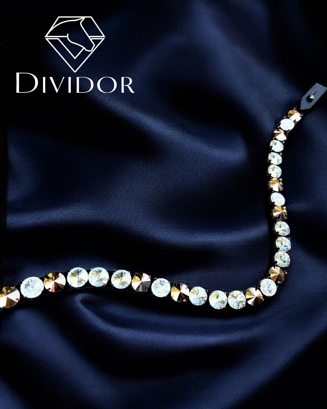 Dividor kristály homlokszíj