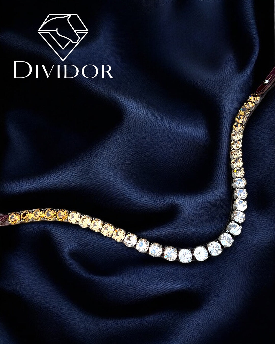 Dividor kristály homlokszíj