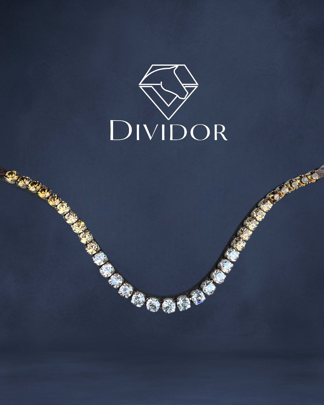 Dividor kristály homlokszíj