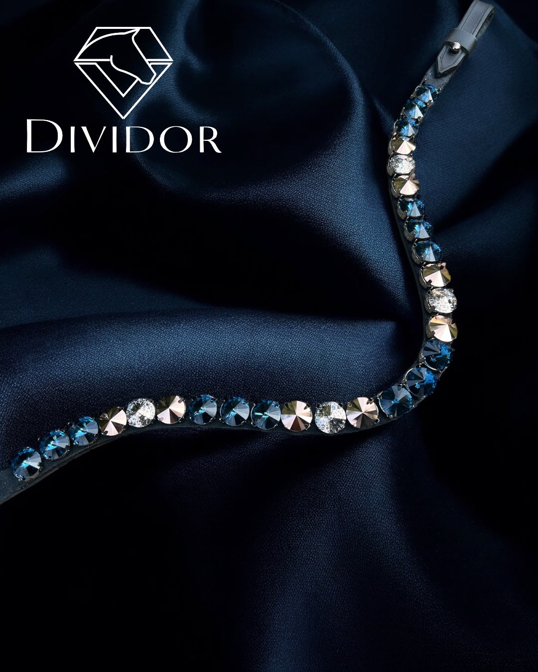 Dividor kristály homlokszíj