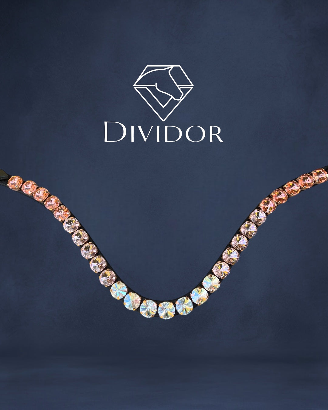 Dividor kristály homlokszíj