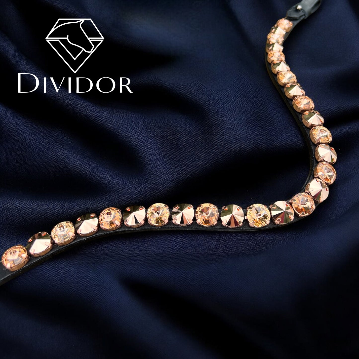 Dividor kristály homlokszíj