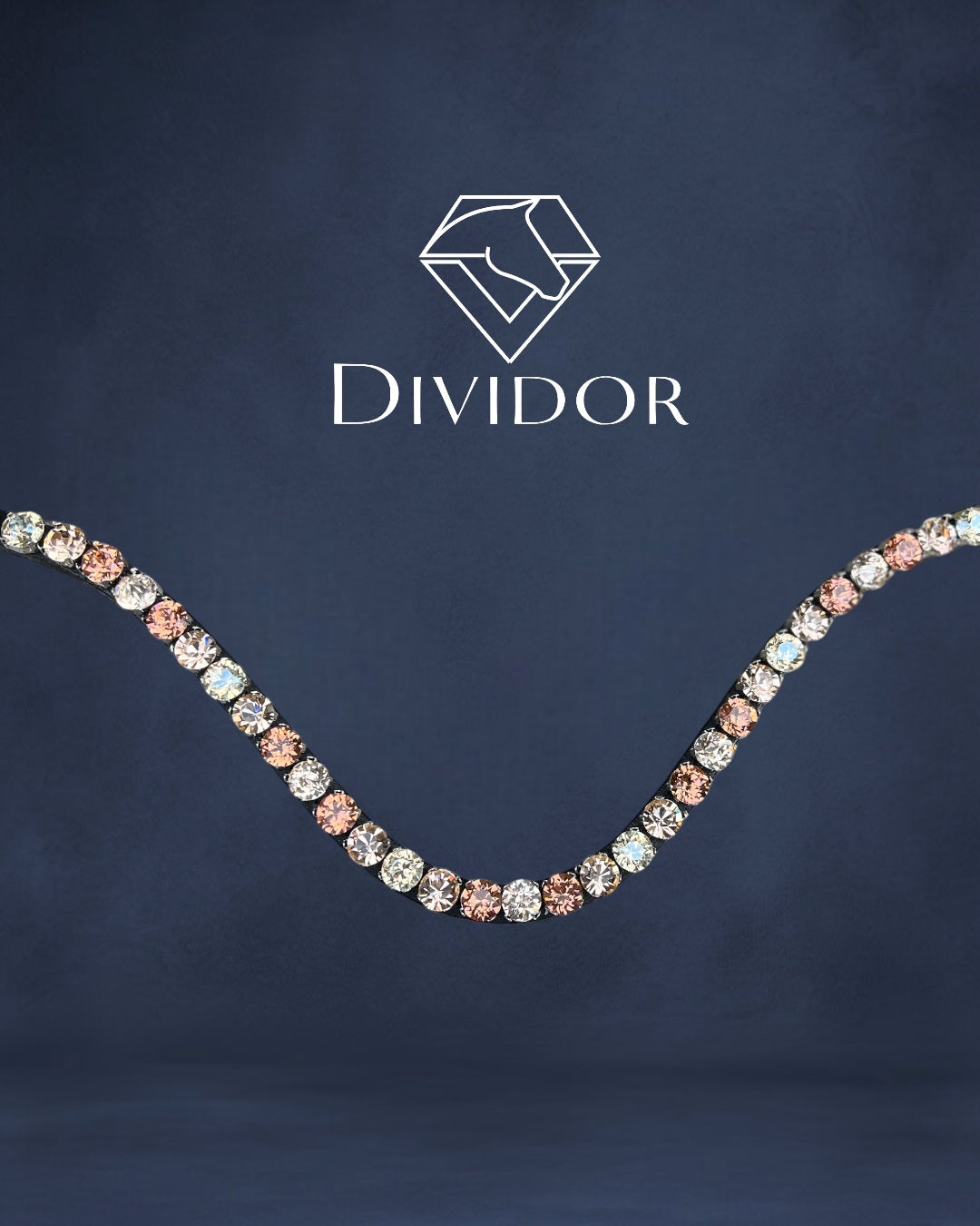 Dividor kristály homlokszíj