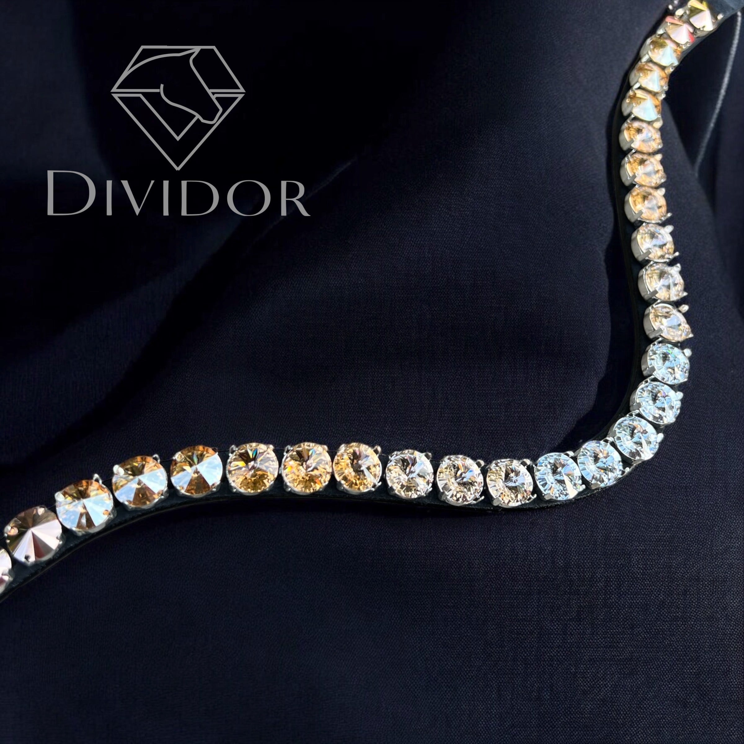 Dividor kristály homlokszíj