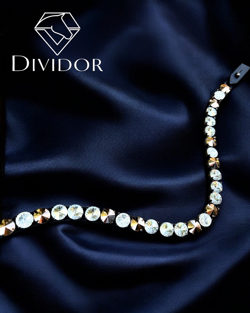 Dividor kristály homlokszíj