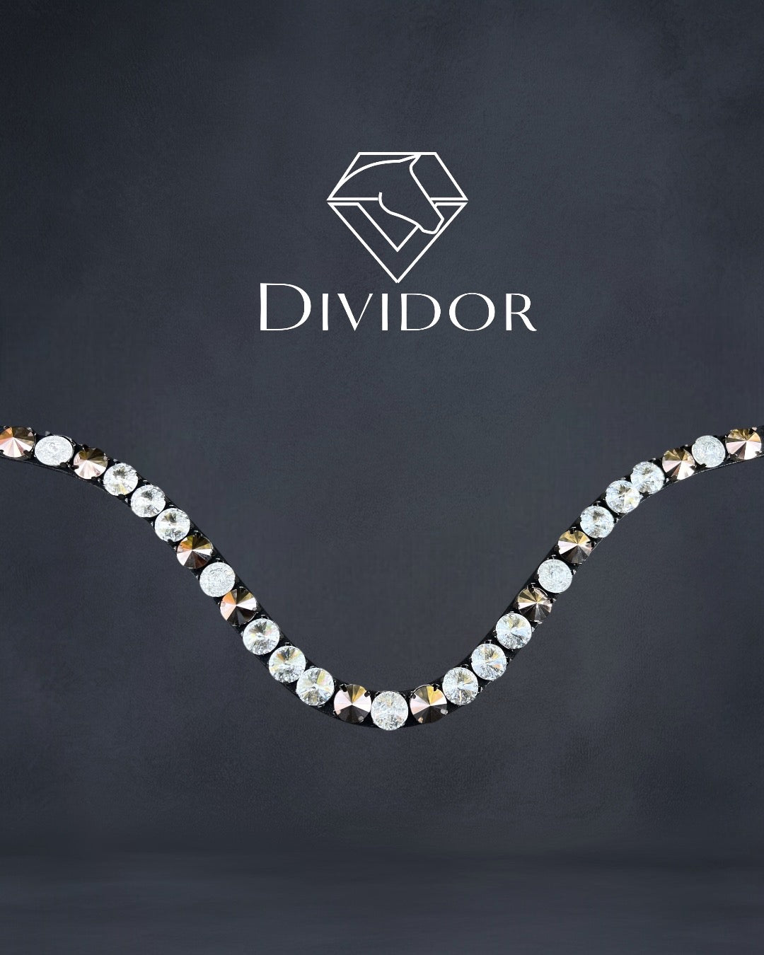 Dividor kristály homlokszíj