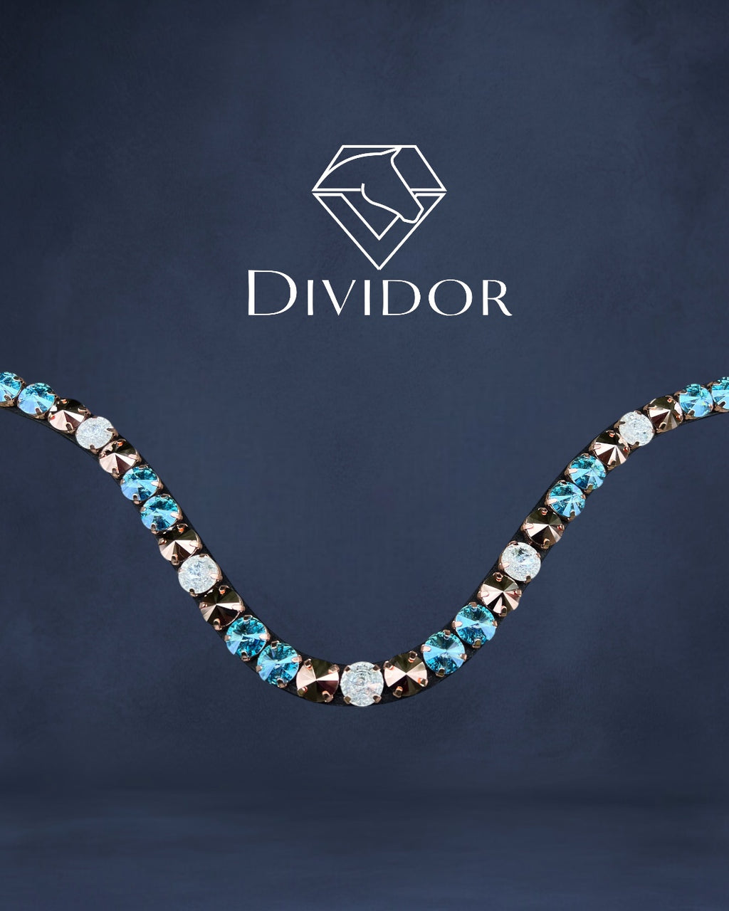 Dividor kristály homlokszíj