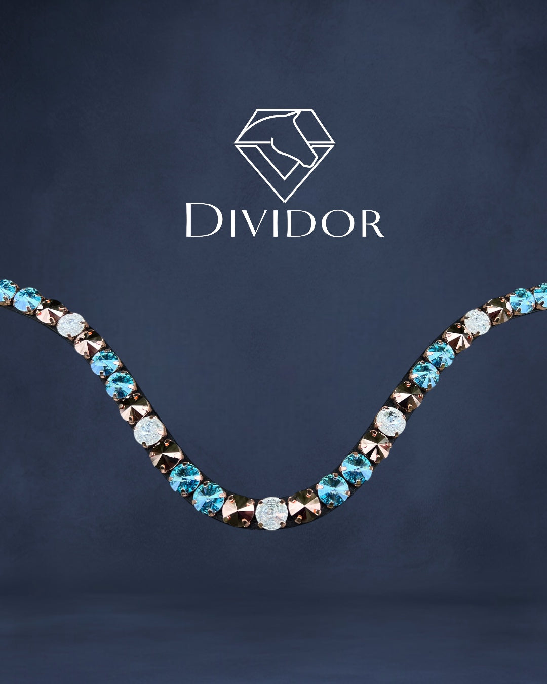 Dividor kristály homlokszíj