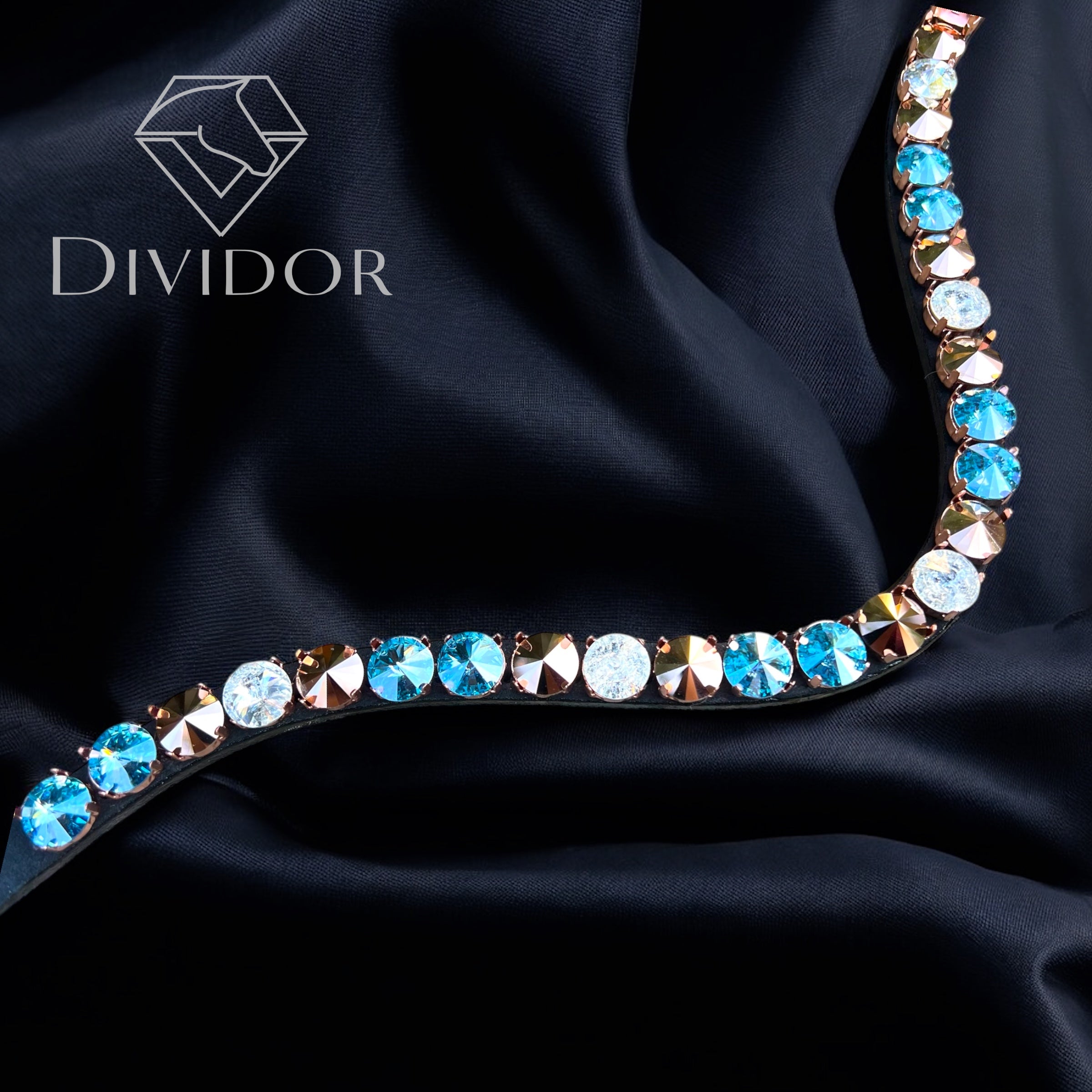 Dividor kristály homlokszíj