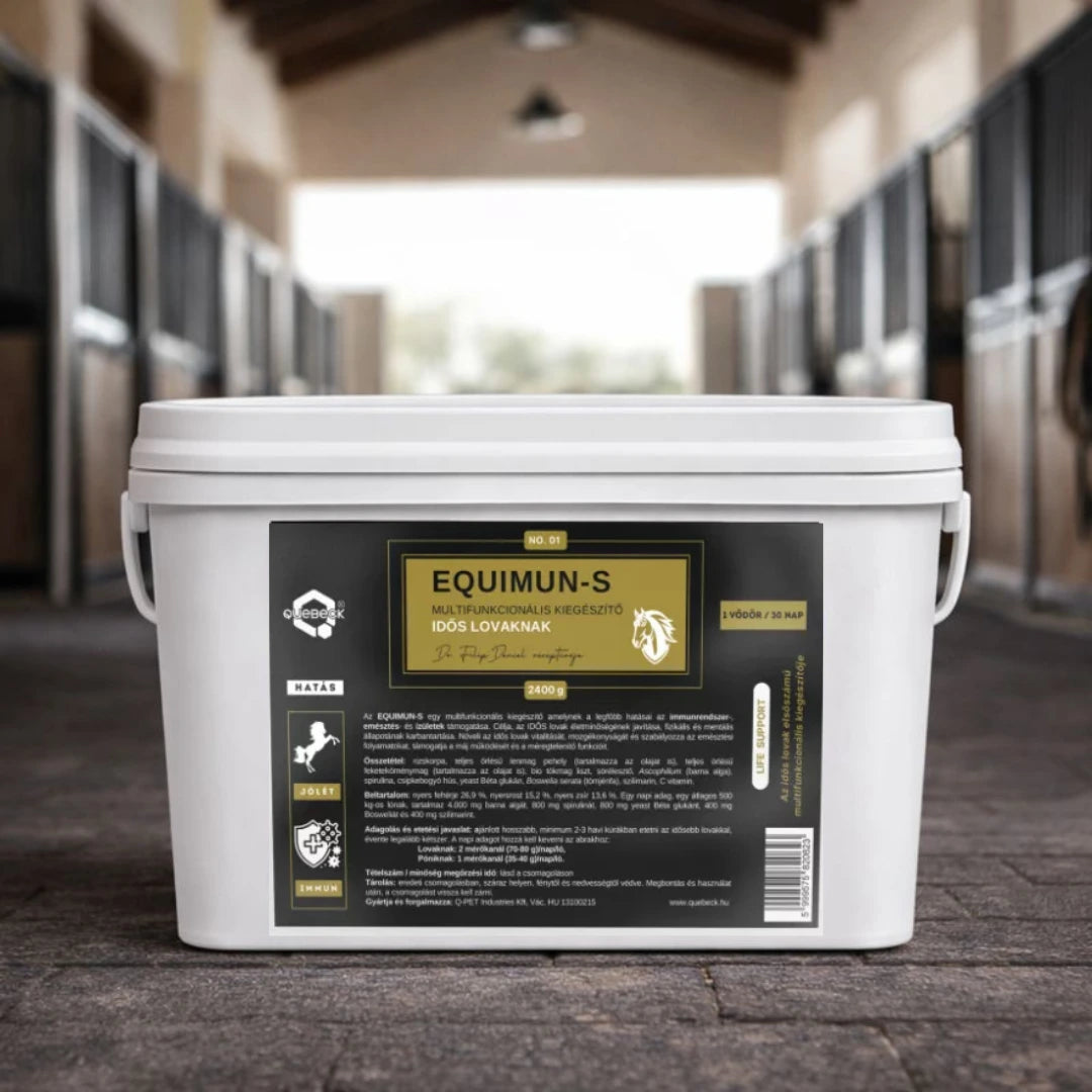 EQUIMUN-S Komplex támogatás idős lovak számára