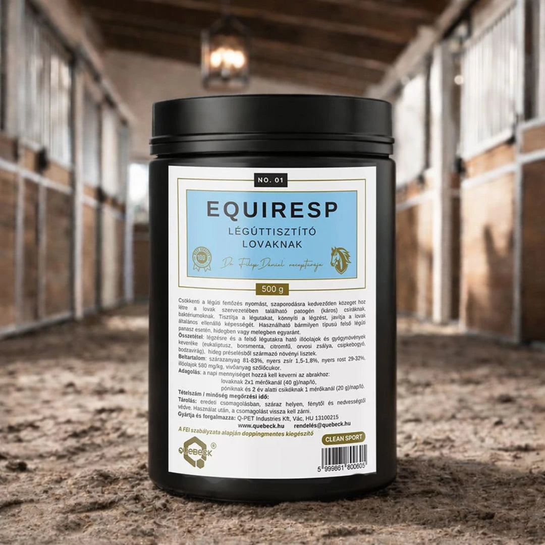 EQUIRESP® – Légúttisztító lovaknak