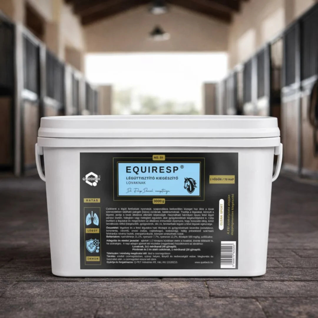 EQUIRESP® – Légúttisztító lovaknak