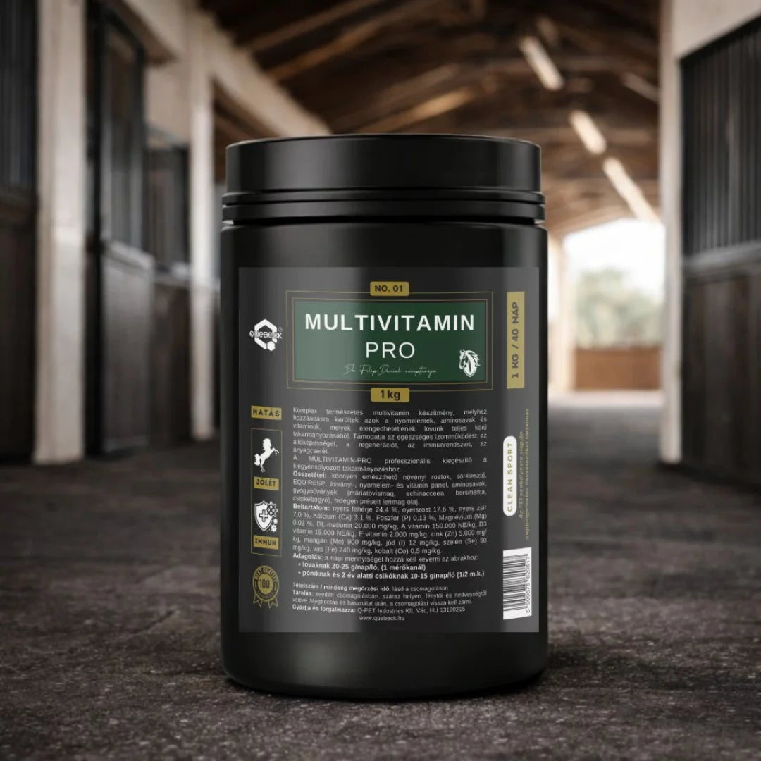 MULTIVITAMIN PRO – komplex napi vitamin támogatás lovaknak