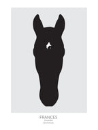 Poster with a picture of your horse