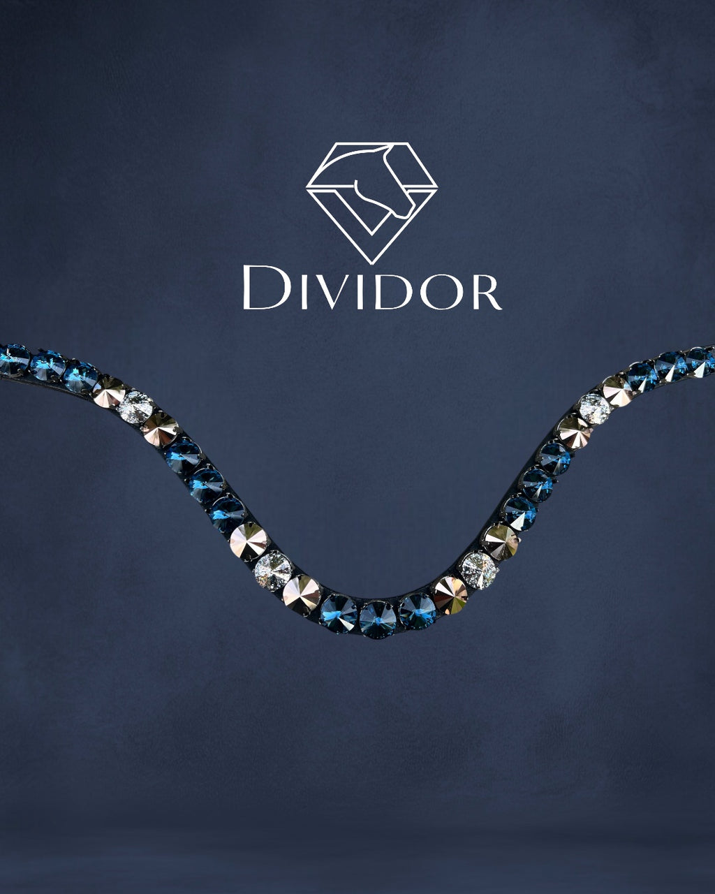 Dividor kristály homlokszíj