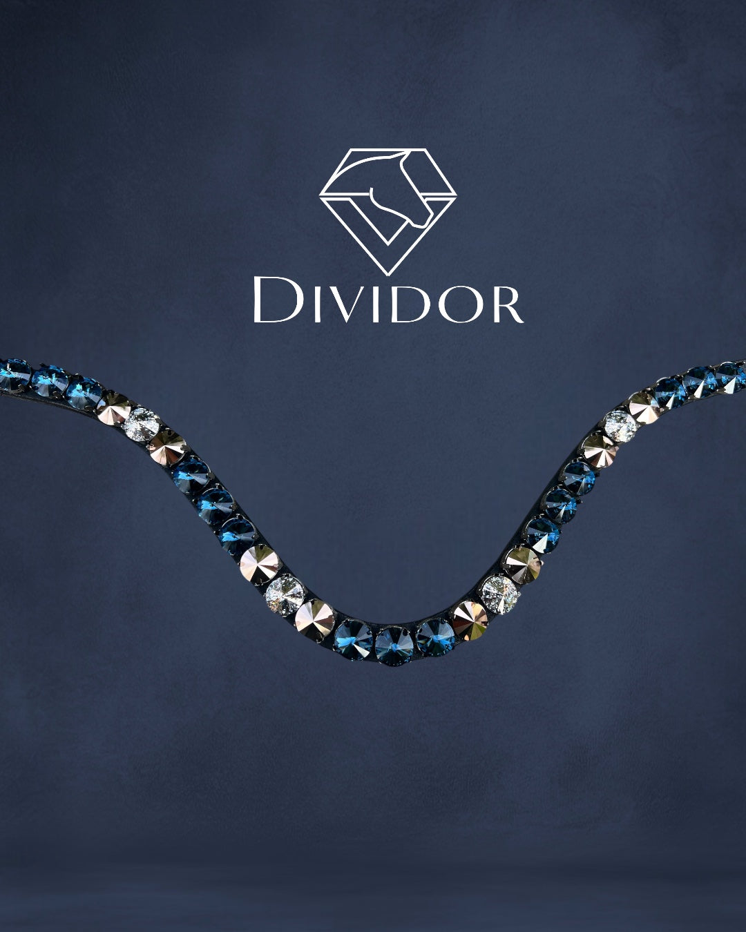 Dividor kristály homlokszíj