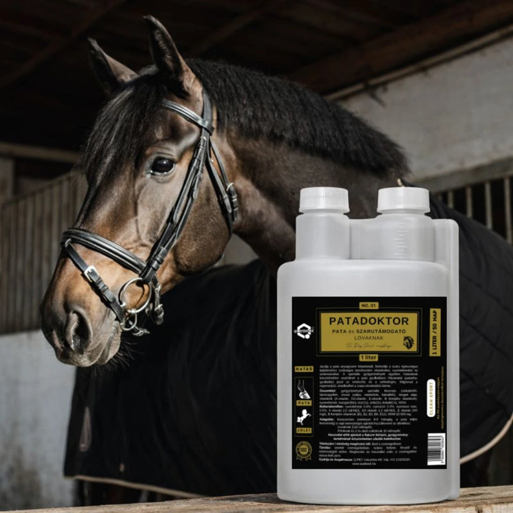 PATADOKTOR – gyógynövény alapú, pata és szarutámogatás lovaknak