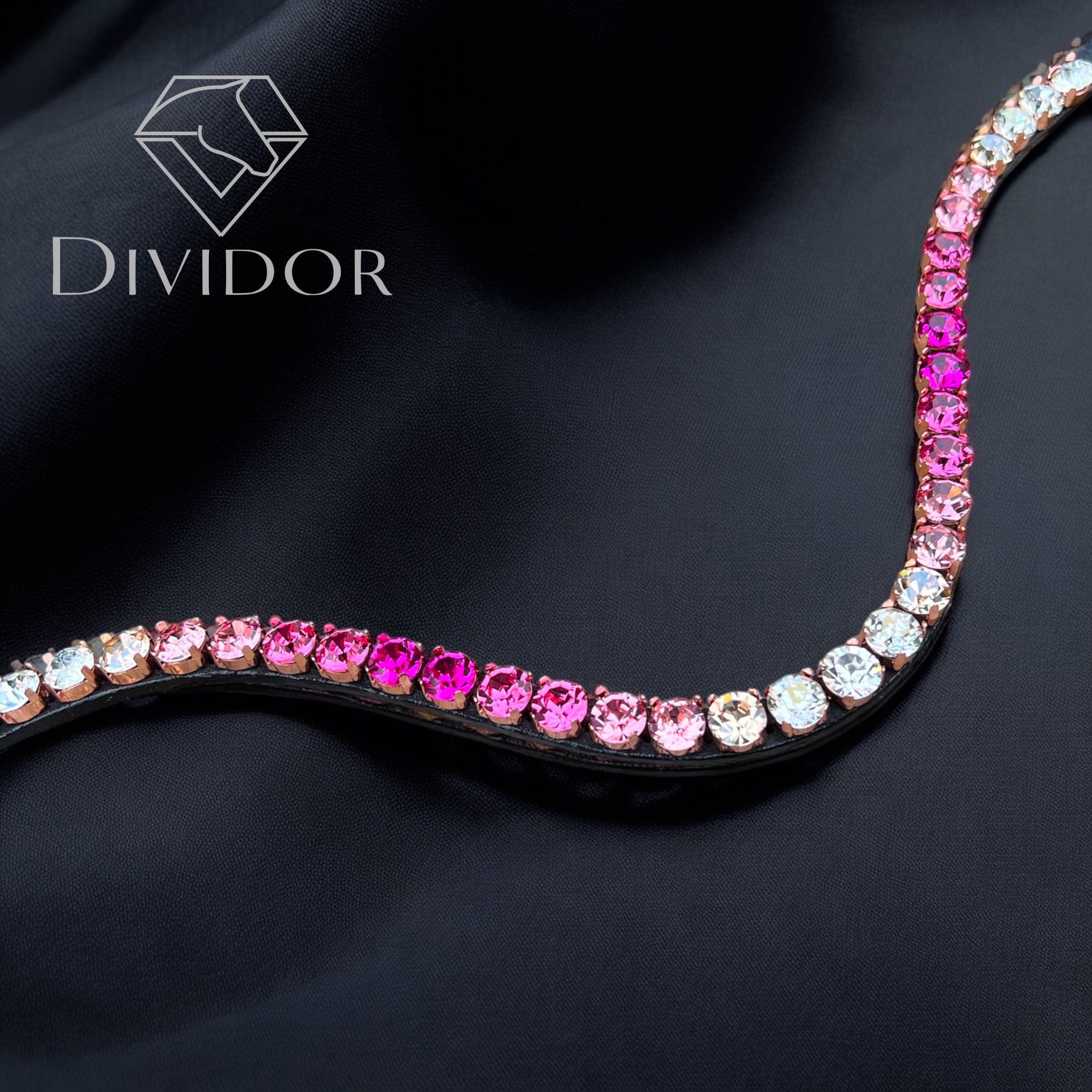 Dividor kristály homlokszíj