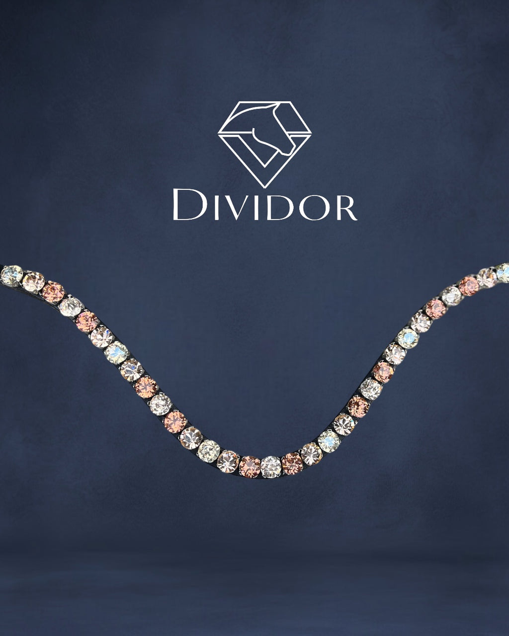 Dividor kristály homlokszíj