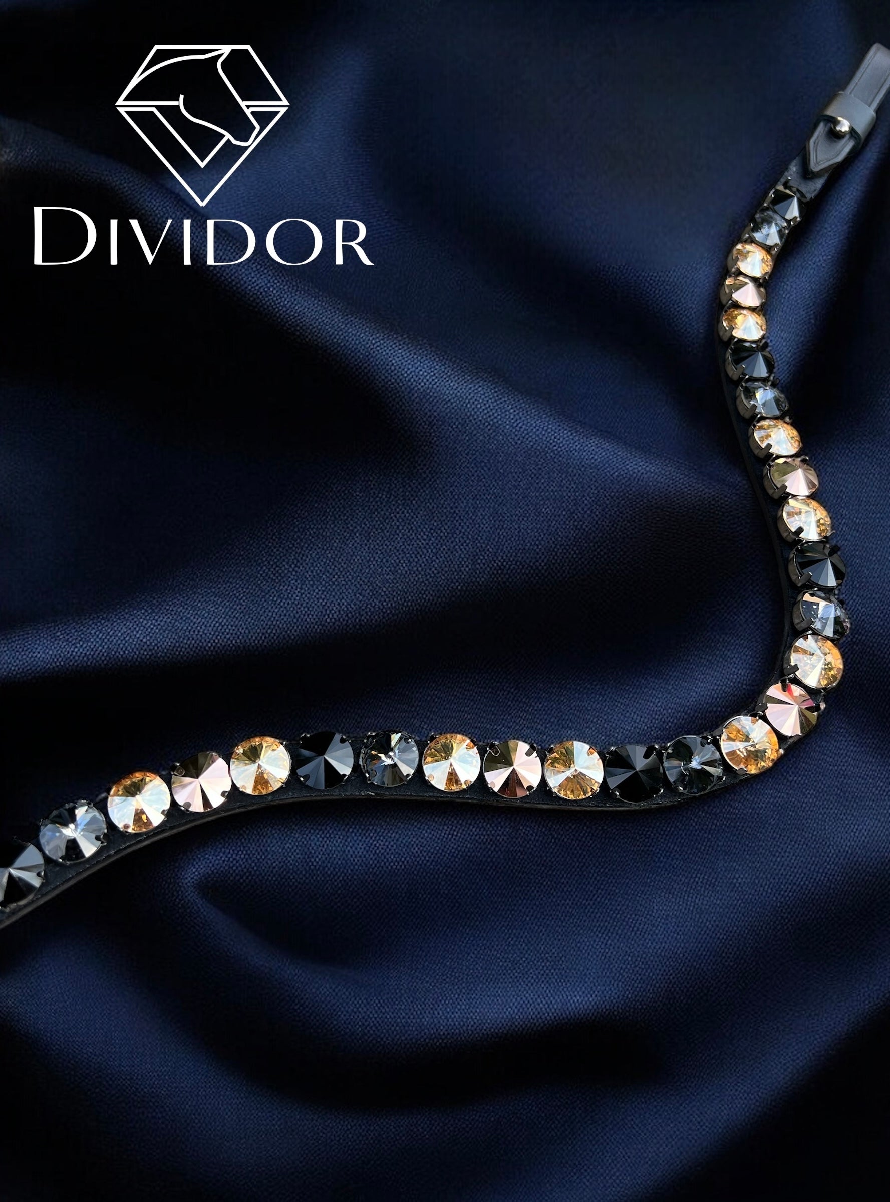 Dividor kristály homlokszíj