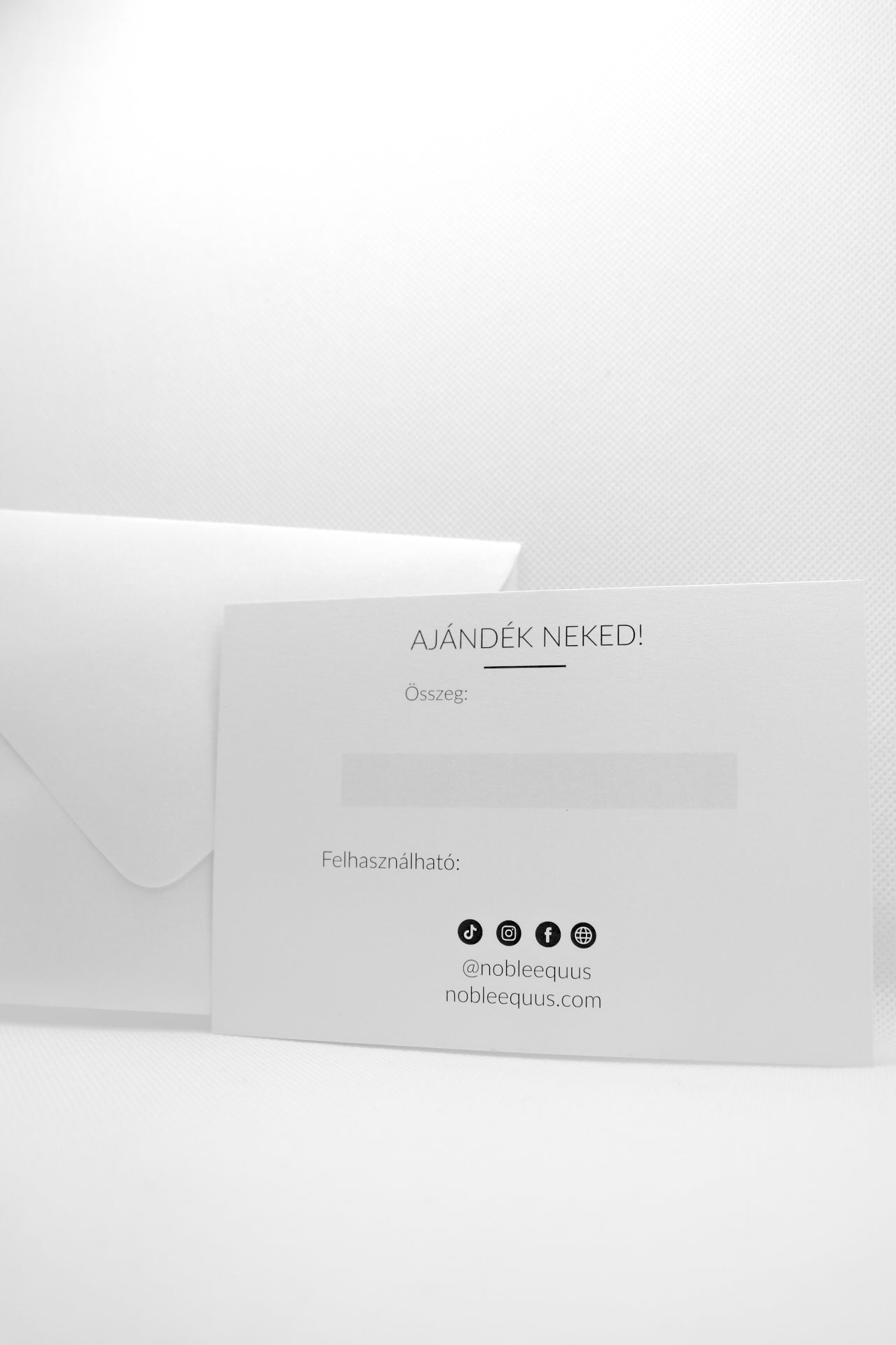 Online Ajándékkártya Noble Equus